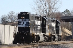 NS 5071 leads the Lexington Switcher back to the yard